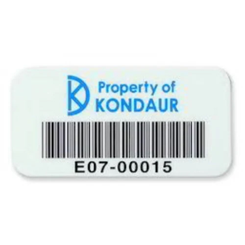 पॉलीएस्टर बारकोड लेबल - इंस्टेंट लेबल ंफ्ज सीओ.