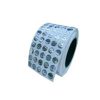 Pharmaceutical Glossy Label Stickers - Color: Blue