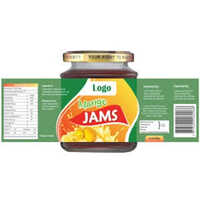 Food Packaging Sticker - Color: Any