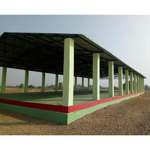 Market Shed - Floor Material: Cement