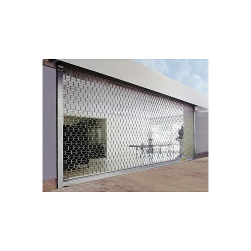 Grill Rolling Shutter - Color: Silver
