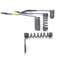 Stainless Steel Micro Tubular Coil Heaters - Color: Silver
