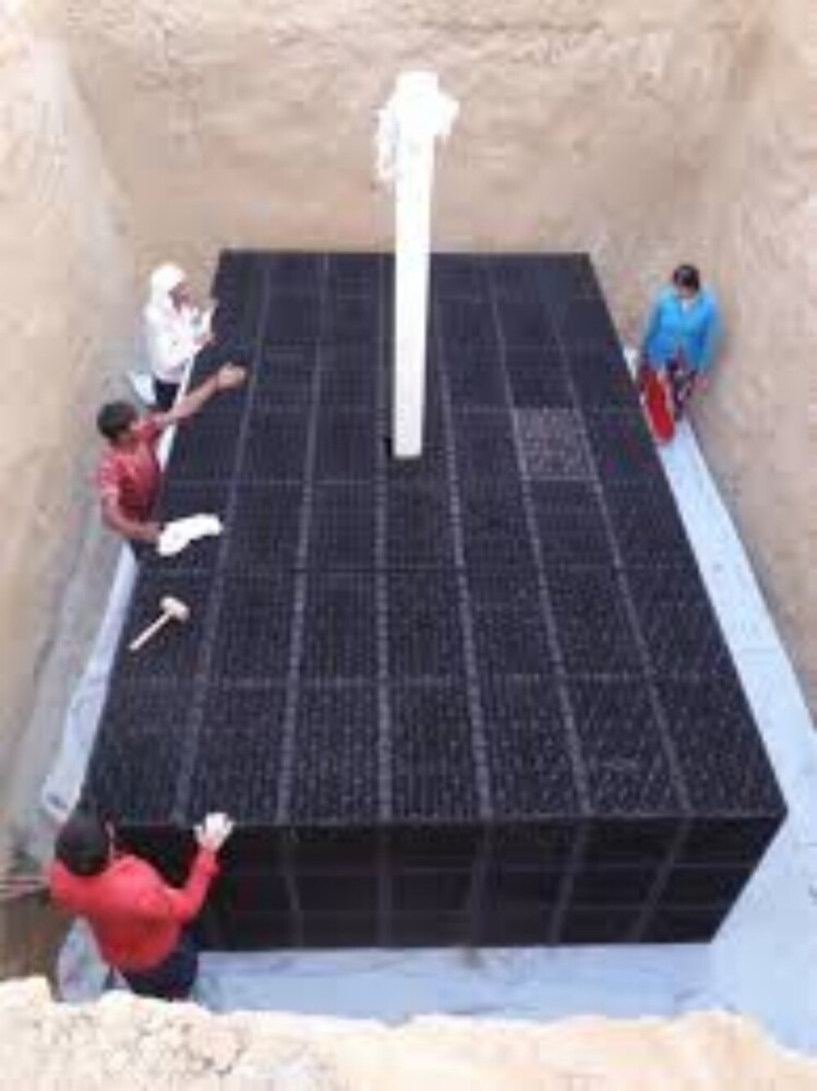 Rainwater Harvesting System - Capacity: Required Based Ton