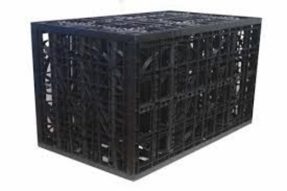 Ground Water Recharging Rainwater Harvesting System - Color: Black