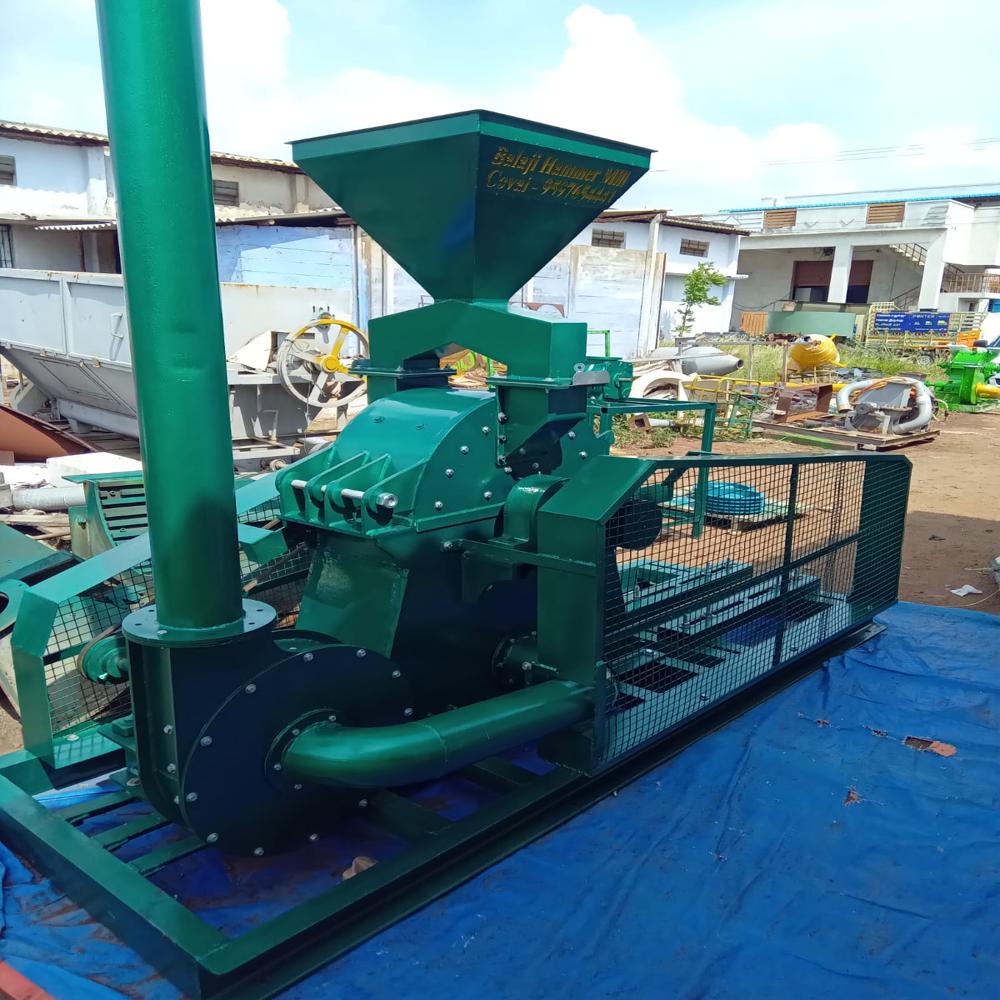 100 Hp Model Ricehusk Pulverizer Machine - Material: Stainless Steel