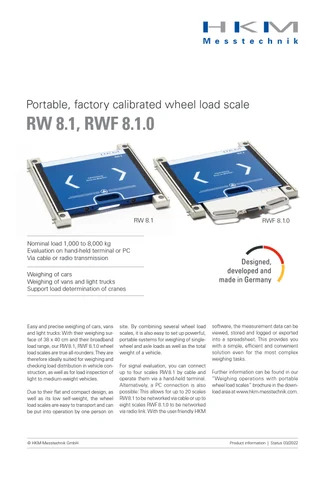 Portable Weighing Pad System - Color: Silver