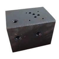 Mild Steel Hydraulic Manifold Block