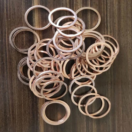 Copper Round Washer - Color: Golden