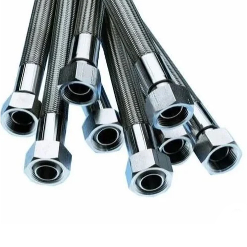 Ss Corrugated Flexible Hose Pipe - Color: Silver