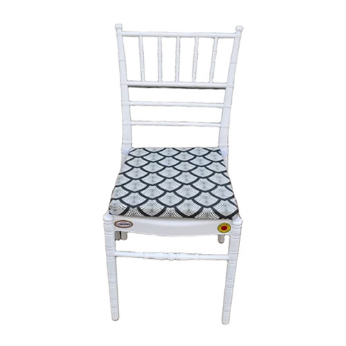 White Plastic Chair - Color: As Per Requirement