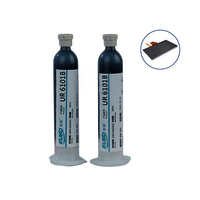 Eubo Moisture-curing Black Pur Hot Melt Adhesive For Edge Sealing Of Smart Wearable Electronic Display Screens - Liquid, 82a Hardness | Strong Adhesion, Excellent Waterproof Performance, Flexible And Shock-resistant
