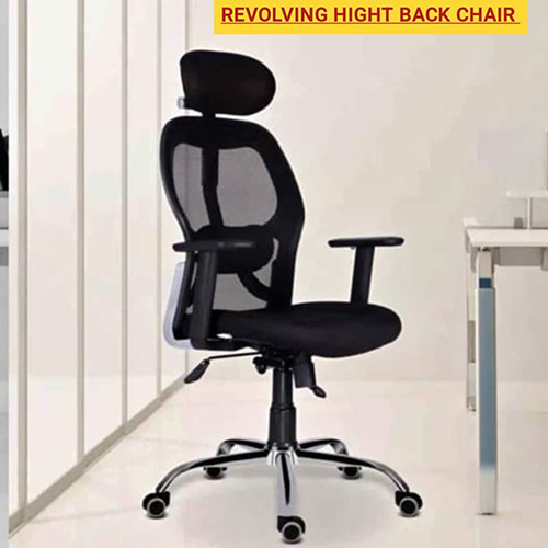 Black Height Back Chair