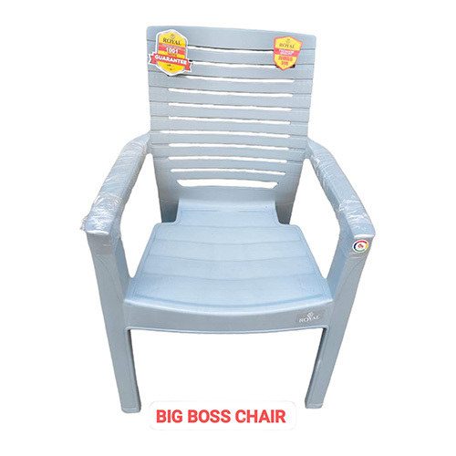 Plastic  Big Boss Chair With Armrest