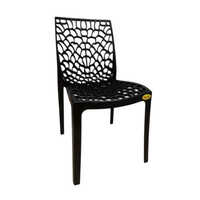 Black Plastic Dining Chair - Color: Different Available