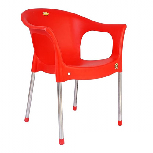 Red Safar Stella SS Leg Chair