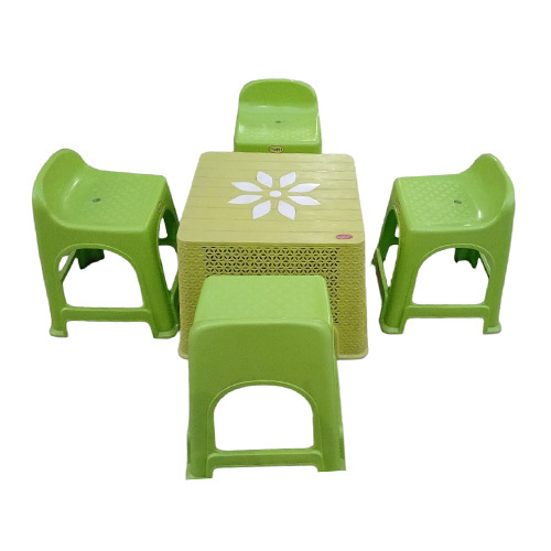 Plastic Stool With Table