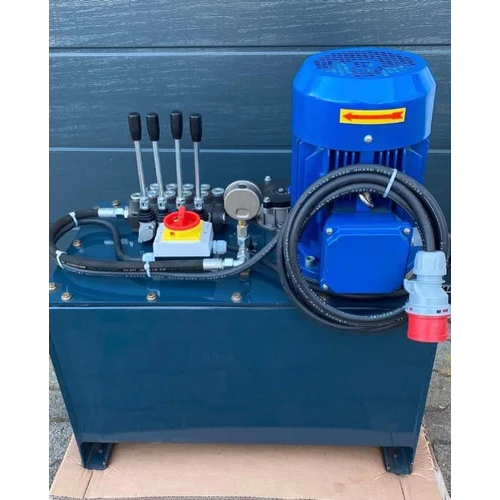 2Hp Ms Hydraulic Power Pack - Color: Blue
