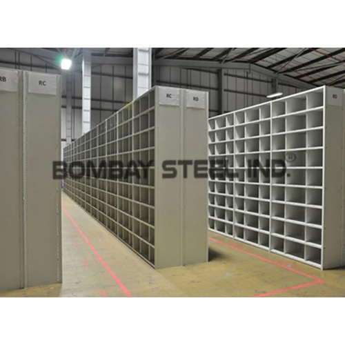 Slotted Angled Steel Rack - Capacity: 500 Kg