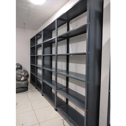 Industrial Storage Rack - Mild Steel, Standard Size, Blue | 500 Kg Weight Capacity, Robust Design for Commercial Applications