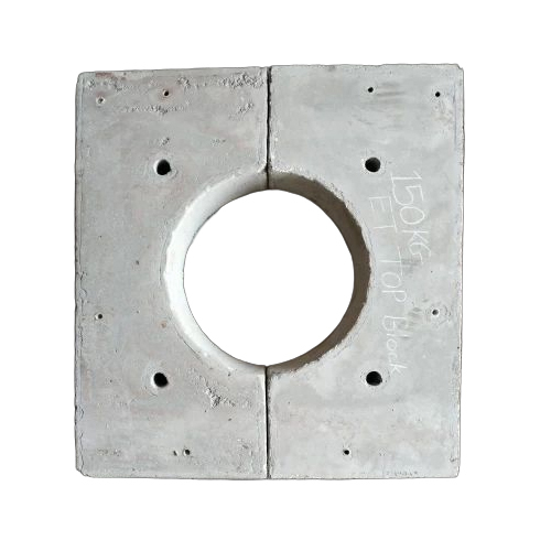 Refra Bottom Block Assembly - Capacity: 100 Kg