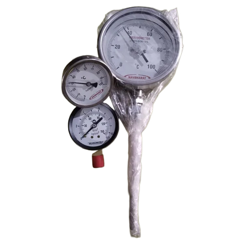 Analog Water Temperature Gauge - Color: Silver
