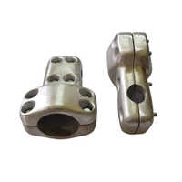 Bus Tube Clamp - Color: Silver