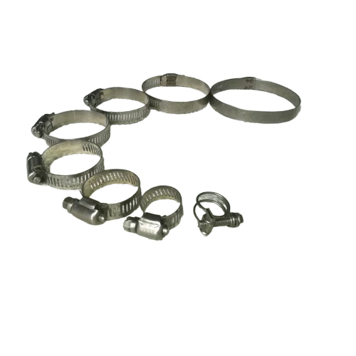 Ss 304 Hose Clamps - Color: Silver