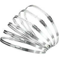 Hose Clamp Set - Color: Silver