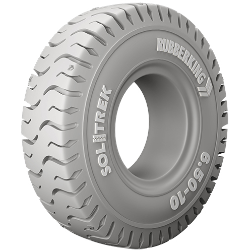 NM Grey Solid Tyre 6.50-10