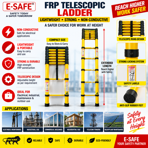 Frp Telescopic Ladder - Feature: Good Quality
