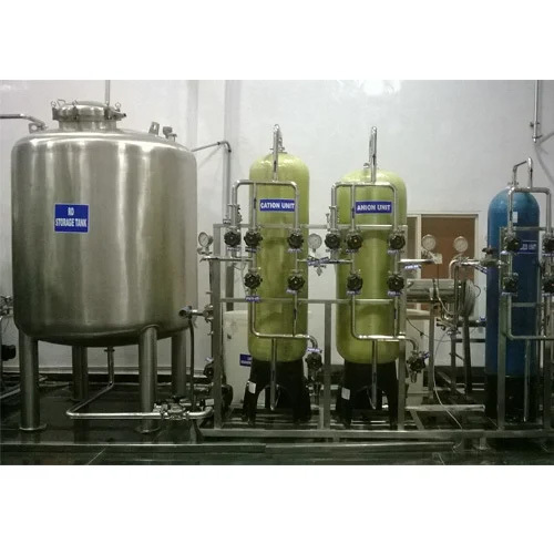 Demineralization Water Treatment Plant - 500 Cubic Meters Per Hour, Stainless Steel, Fully Automatic, 220 Volt Electric Drive