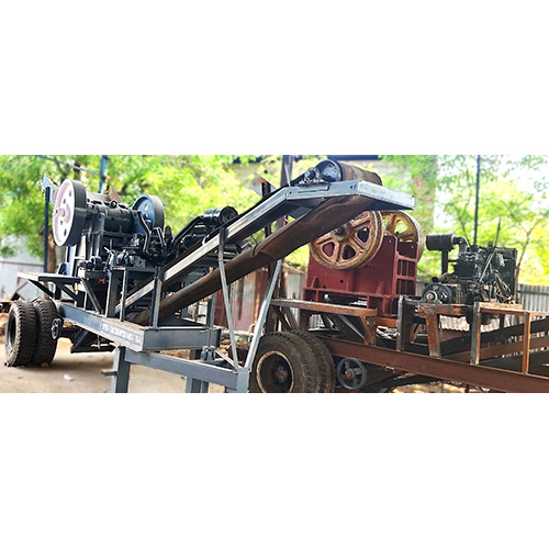 MOBILE STONE CRUSHER 16-10 INCH