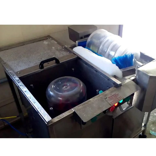 Automatic Jar Washing Machine - Material: Ss