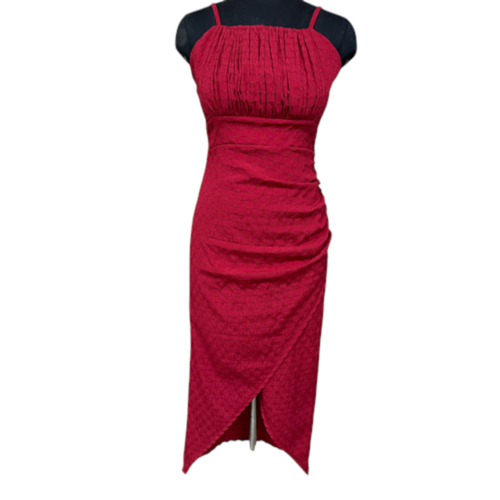 Western Dress Women - Color: Red