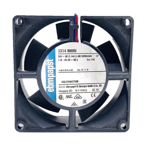 EBM PAPST 3314 NHHU 24V 0.14a 3.4W Original Genuine Goods Germany 9cm Imported Fan