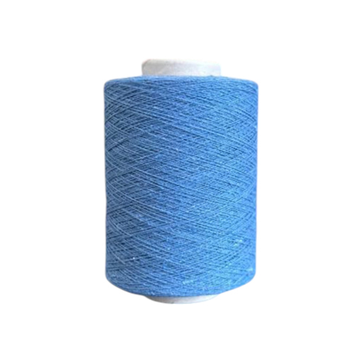 6S Light Royal Blue Color Cotton Polyester Yarn