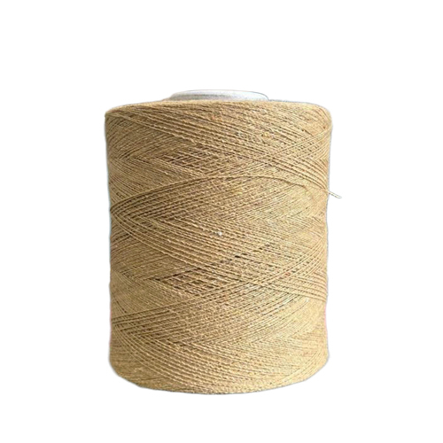 Golden Beige Color Cotton Polyester Yarn