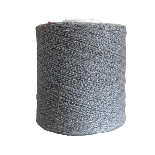6S Dark Silver Color Cotton Polyester Yarn
