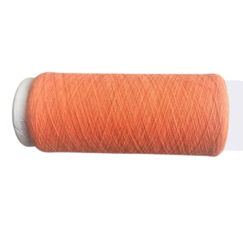 10S Fanta Orange Color Cotton Polyester Yarn