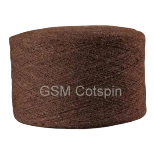 10S Coffee Color Cotton Polyester Yarn