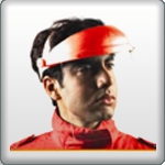 Face Shield with Top Brow Guard - Plastic, 150x100 mm, Red | Impact Resistance ANSI Z87.1, Lightweight, Clear Vision, Wide Coverage