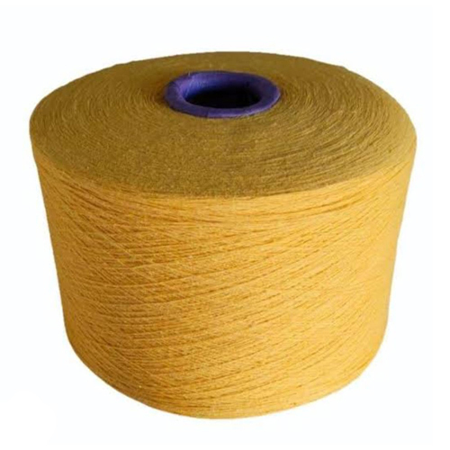 Golden Yellow Color Cotton Polyester Yarn