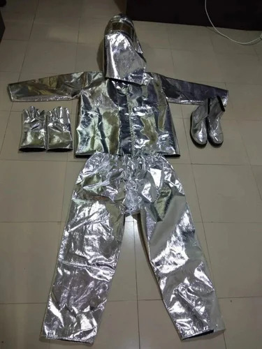 Fire Escape Suit - Color: Silver
