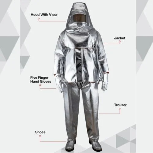 Fire Escape Suit - Color: Silver