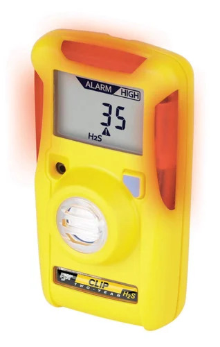Honeywell H2s Gas Detector - Color: Yellow