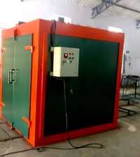 Powder Coating Baking Oven - Color: Green