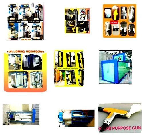 Batch Type Powder Coating Plant