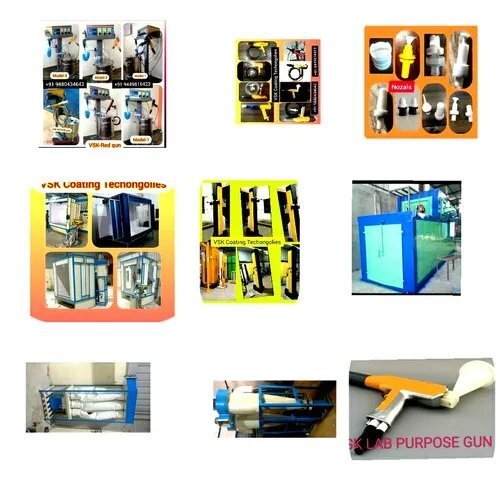 Powder Coating Machine And Oven