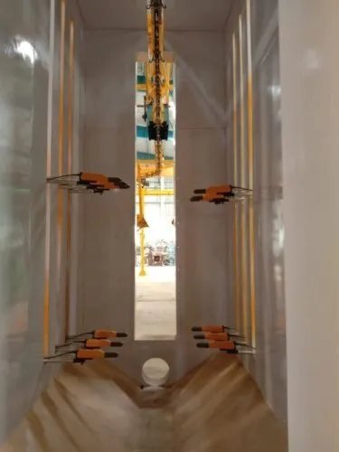 Conveyorised Powder Coating Booth