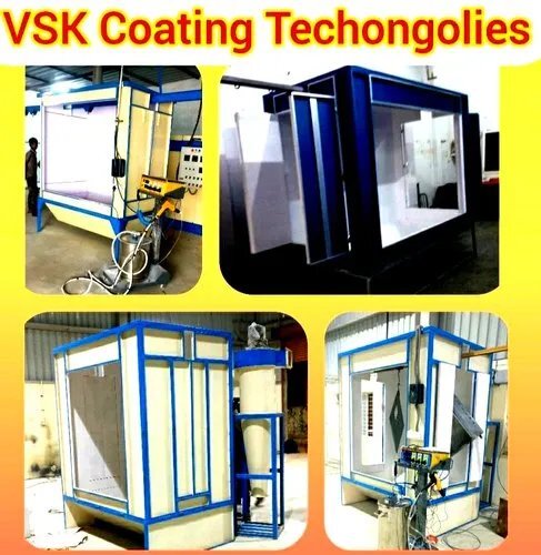 Industrial Powder Coating Booth